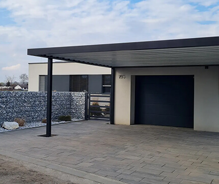 Aluminiowa wiata Carport